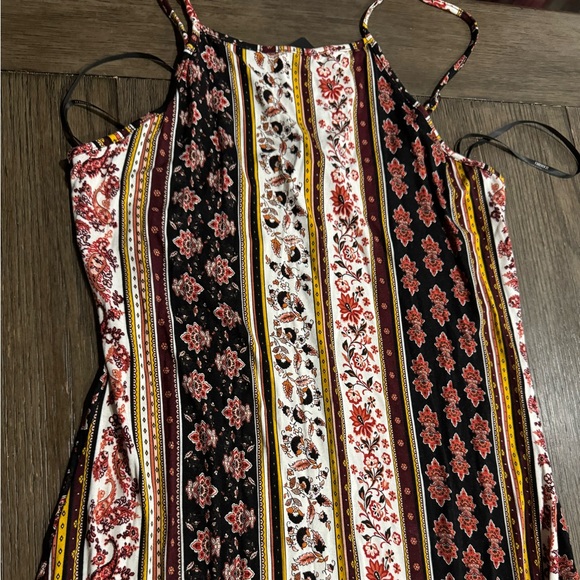 Long cotton maxi dress size L - Picture 2 of 3